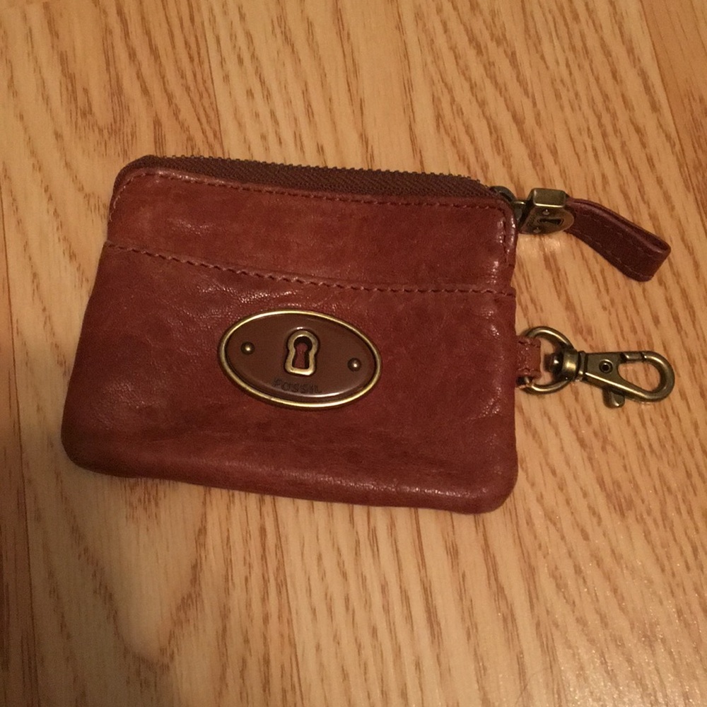 Fossil leather wallet